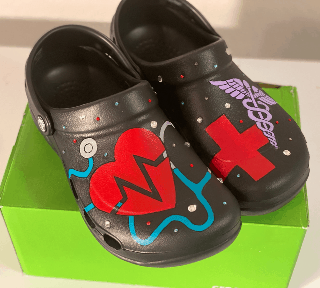 angelus paint on crocs