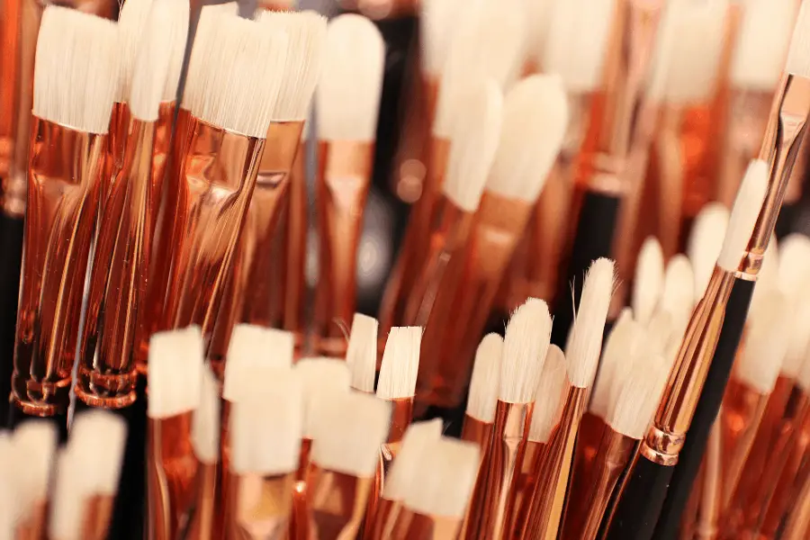 Golden Maple Nylon Paint Brush Set Fan Brush Detail Brush Liner