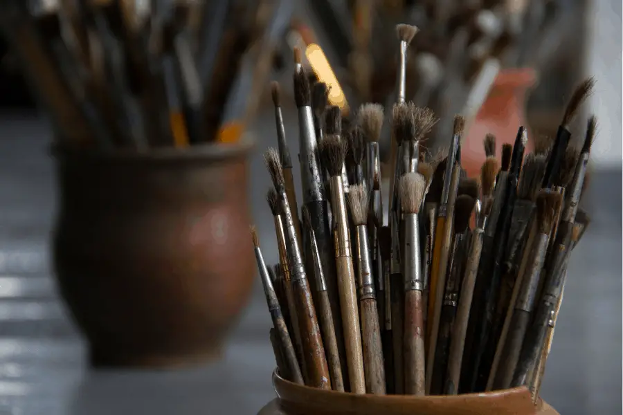 How to Store Oil Paint Brushes Overnight - Blended Canvas