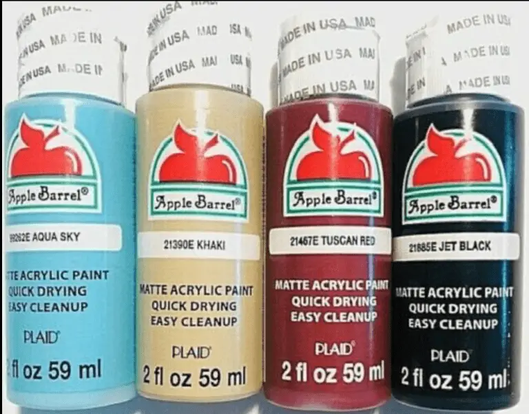 Is Apple Barrel Paint NonToxic? Blended Canvas